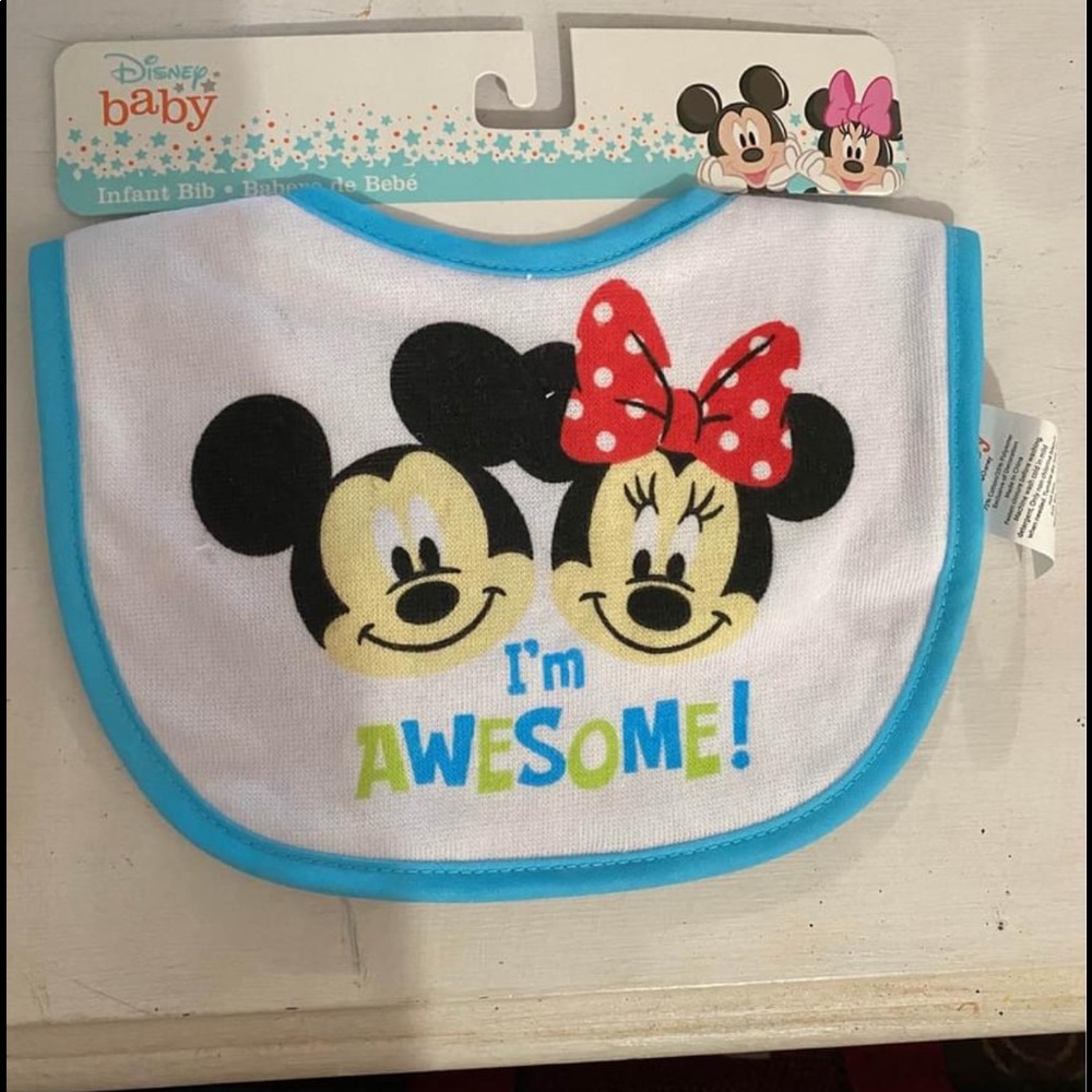 NWT Disney Bib